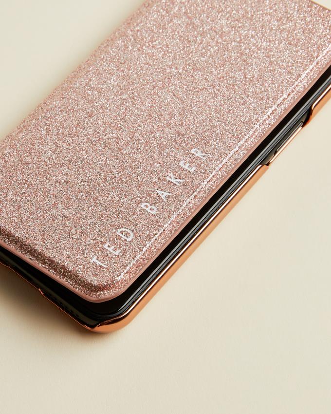 Coque Ted Baker Glitter iPhone 11 Pro Mirror Rose Femme | RHG-28174884